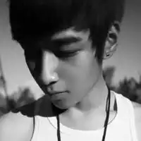 超拽黑白男生头像