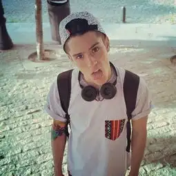 欧美纹身街头风男头
