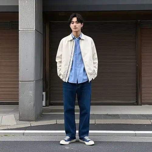 男生春季夹克衬衫搭配,这3套简约个性,穿上很帅气