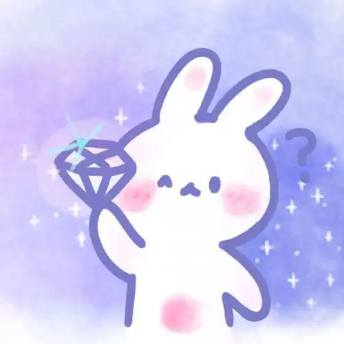 姜虞女生可爱兔兔头像兔兔这么卡通动漫头像我要个性网
