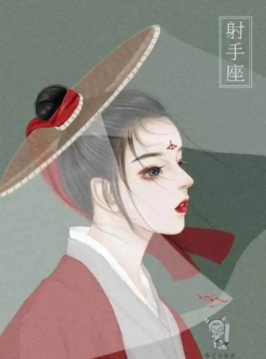 画师将12星座画成古风美少女,天秤座太可爱了,12生肖求安排