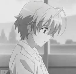 黑白系冷酷动漫男生头像放爱一条生路,不要频频回顾