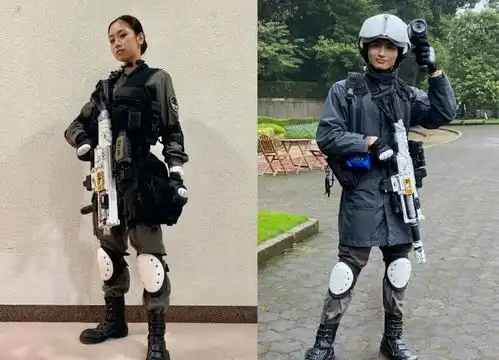 泽塔奥特曼洋子前辈再出写真,一股cs味道,粉丝好想要那把枪