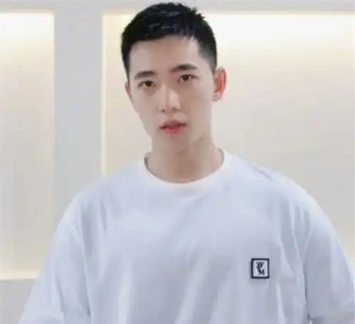 鹿晗寸头,蔡徐坤寸头,张艺兴寸头,看到王一博不愧是酷盖