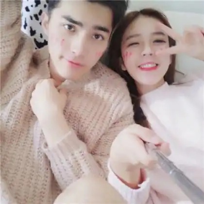 情侣合影头像男女我从未放弃过爱你