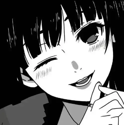 超奈斯的黑白动漫女生头像