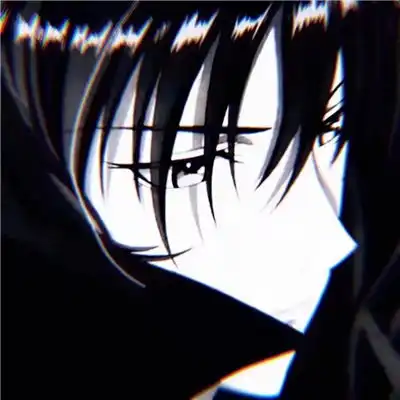 冷酷颓废二次元男生头像二次元男生动漫头像