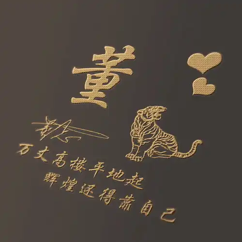 2022你的微信头像已做好,39张精美的大气励志签名头像,选一张吧