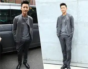 韩庚郑恺同时亮相米兰男装周谁才是色香味俱全的型男