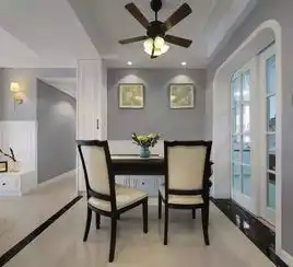 121平大三房,现代美式风格调装修,简单大方又时尚,真好看