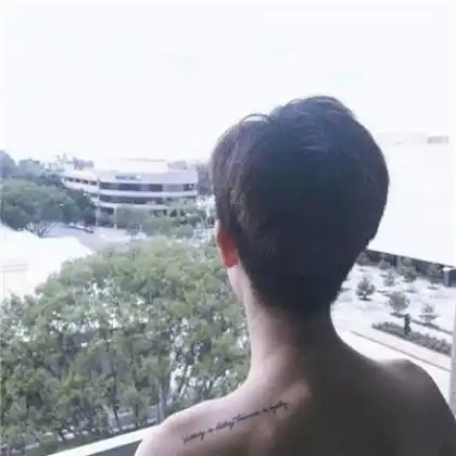 比较好看的韩版男生头像,用乐观的心情做事的男人