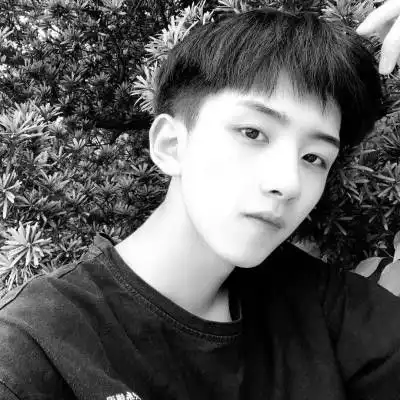 帅气黑白男头,微笑面对一切快乐每一天