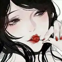 一组酷酷的动漫女生头像