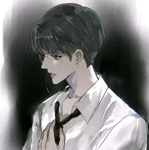 动漫男生头像.有月亮的时候不要惹我,我可能会变身