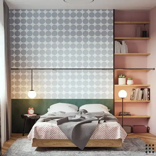 香蕉片明斯克103m2极简色彩公寓