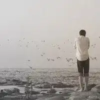伤感孤独男生背影头像微信头像图片大全