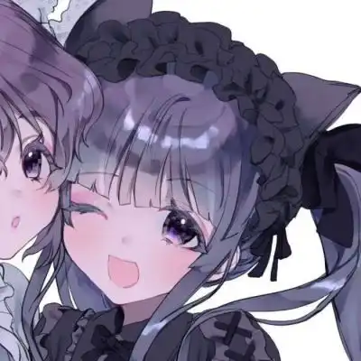 冉冉拿图点赞,喜欢关注二次元闺蜜卡通动漫头像我要个性网