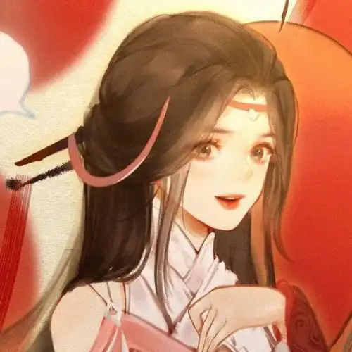 唯美浪漫的古风女头有这样的女朋友,我要一辈子宠着