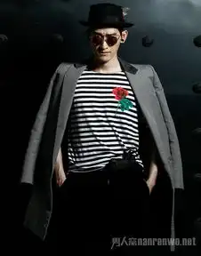 张翰暗黑系列服装尽显型男魅力