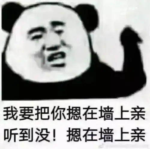 熊猫头表情包不可能,想都不要想