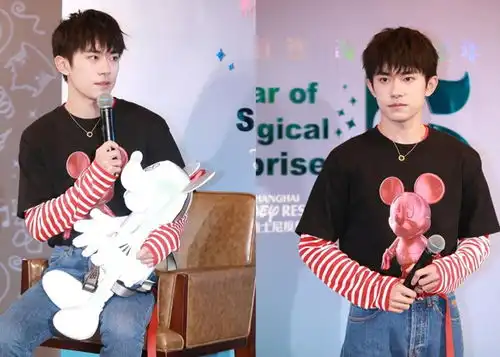 怎么你穿条纹那么显胖,易烊千玺却能穿出时尚感,型男感满满