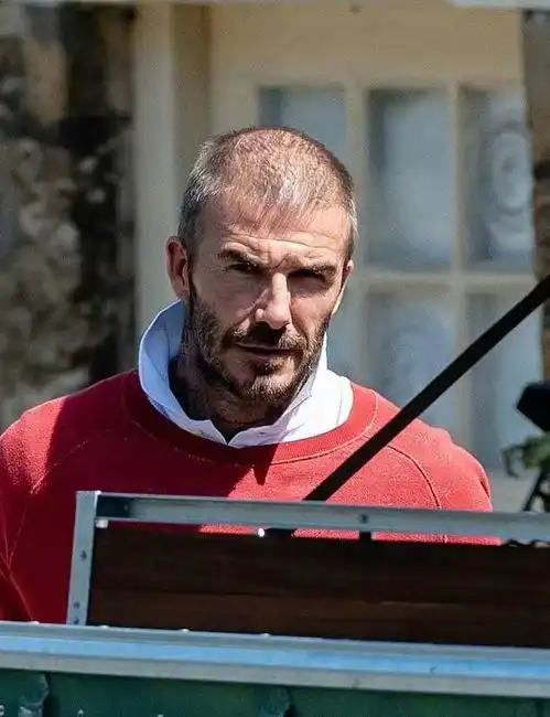 秃如其来贝克汉姆,岁月的杀猪刀还是没有放过他们