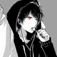 黑白动漫头像背景男生微信头像图片大全