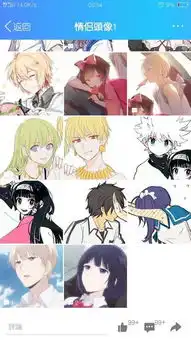 二次元高冷情头