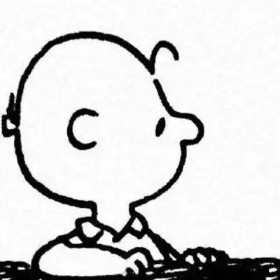 白底简约手绘cp头像可爱搞笑简笔画情侣头像一对