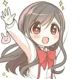 可爱一人一张动漫女生闺蜜头像