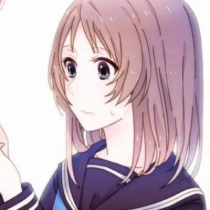 二次元情侣头像一左一右,因为有你的存在所以幸福