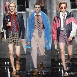 男装周fendi绅士集体上演办公室逃逸事件,风趣幽默且迷人