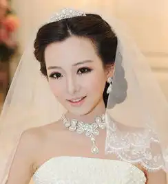 最新唯美新娘发型尽显属于你的独特优雅迷人气质5