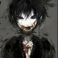 阴暗冷酷血腥头像男生二次元