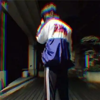 男背影欧美头像,一个人演译冬季的悲伤