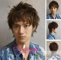 日本夏季男士最新烫发发型图文