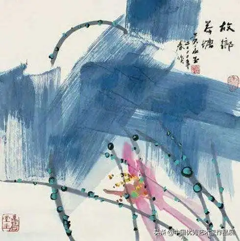 中国书画走进500强企业著名画家黄永玉作品欣赏