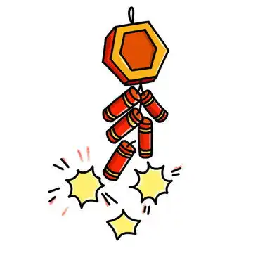 烟花,动漫卡通,设计素材,设计模板,汇图网