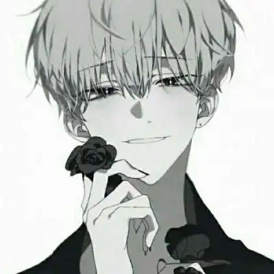 优质动漫男头,微丧