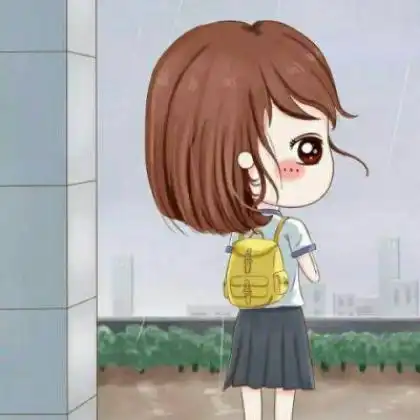 情侣头像呆萌两张配对,一男一女卡通系有几张是q版的