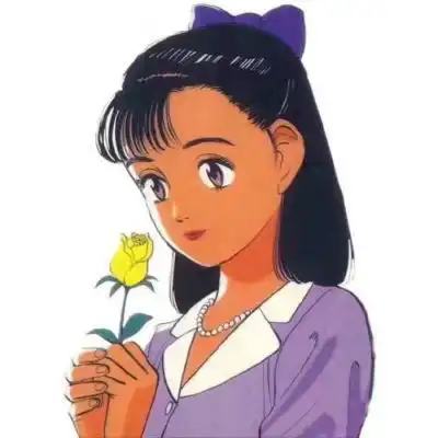 复古动漫女头像粉色复古风图片女生头像