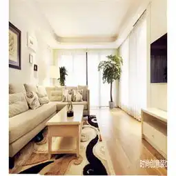 90平现代简约二居装修效果案例天地源荷景苑装修实景图赏析土巴兔家居室内装修设计效果图