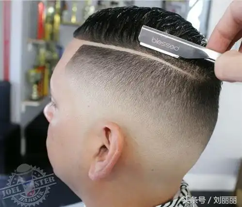 超清爽渐变男发,爱干净男士的最爱
