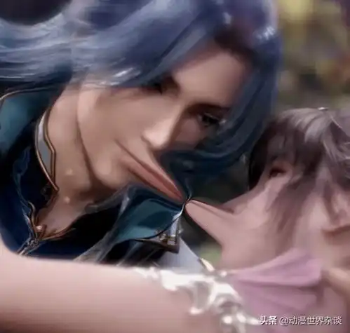 斗罗大陆唐三霸气救妻,网友自制三五接吻图,小舞撒糖